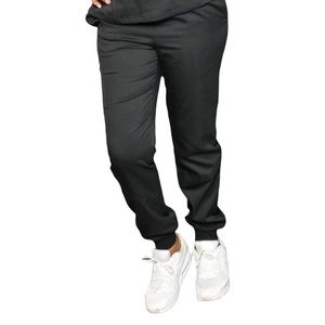Black Scrub Joggers